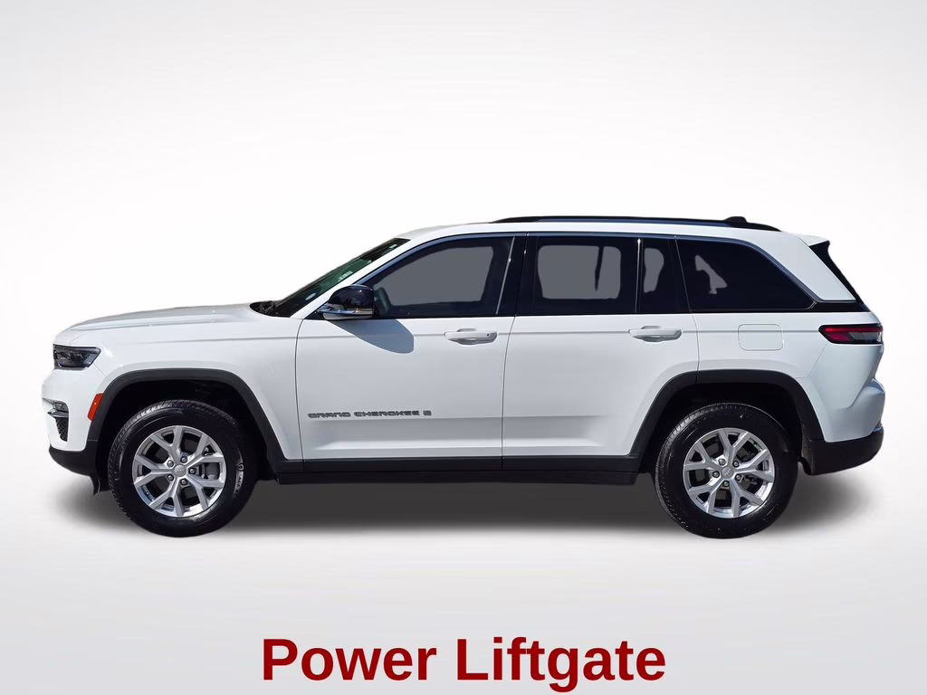 2023 Bright White Clearcoat Jeep Grand Cherokee Limited 4X4 SUV