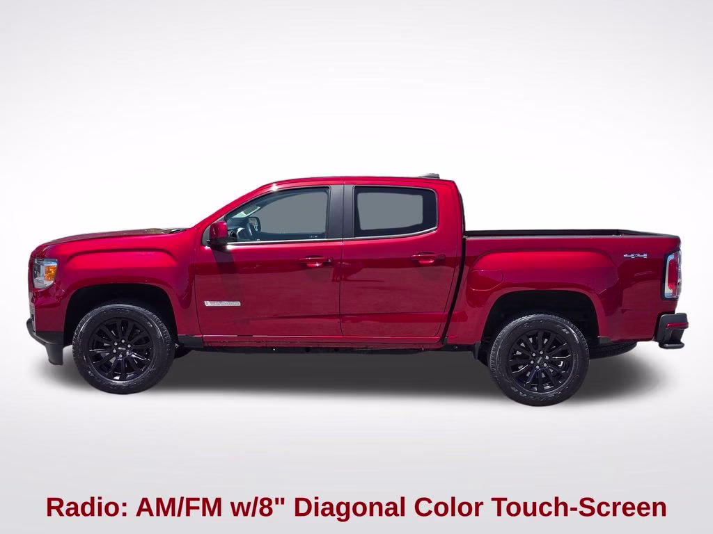 2021 Cayenne Red Tintcoat GMC Canyon Elevation 4X4 Truck