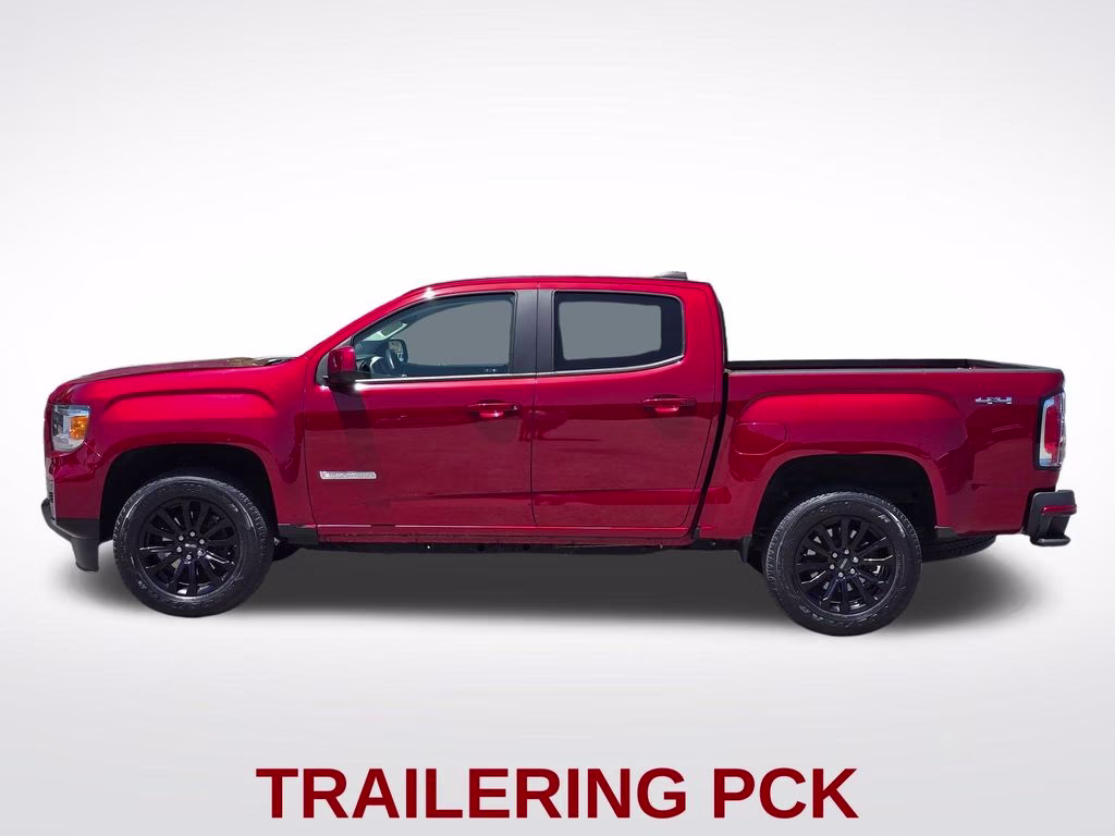 2021 Cayenne Red Tintcoat GMC Canyon Elevation 4X4 Truck