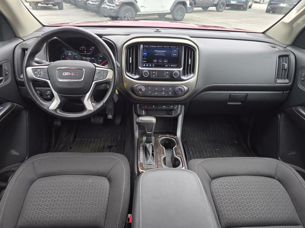 2021 Cayenne Red Tintcoat GMC Canyon Elevation 4X4 Truck