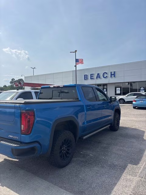 2022 Dynamic Blue Metallic GMC Sierra 1500 AT4X 4X4 Truck