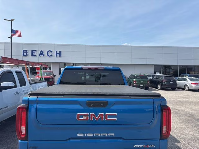 2022 Dynamic Blue Metallic GMC Sierra 1500 AT4X 4X4 Truck