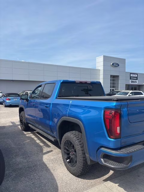 2022 Dynamic Blue Metallic GMC Sierra 1500 AT4X 4X4 Truck