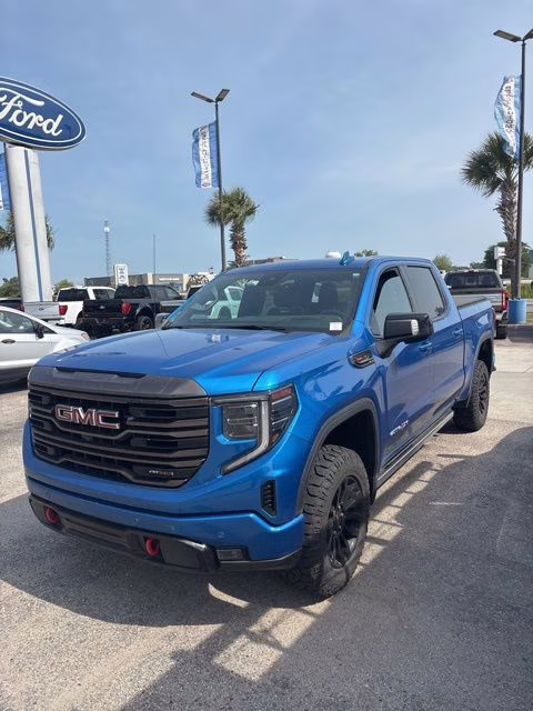 2022 Dynamic Blue Metallic GMC Sierra 1500 AT4X 4X4 Truck