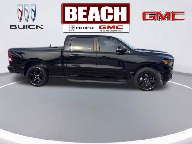 2019 Diamond Black Crystal Pearlcoat Ram 1500 Big Horn/Lone Star 4X4 Truck