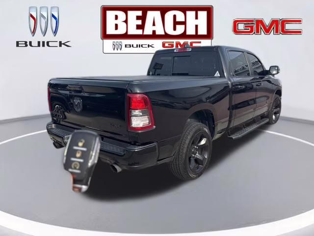 2019 Diamond Black Crystal Pearlcoat Ram 1500 Big Horn/Lone Star 4X4 Truck