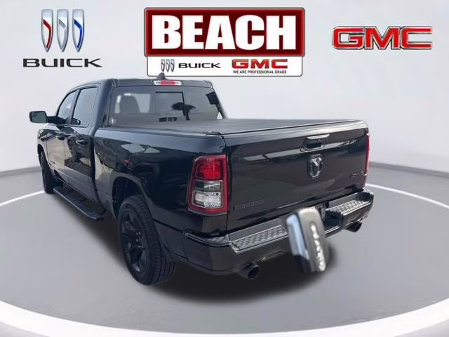 2019 Diamond Black Crystal Pearlcoat Ram 1500 Big Horn/Lone Star 4X4 Truck