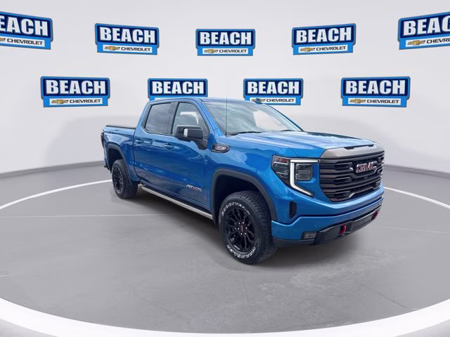 2022 Blue Metallic GMC Sierra 1500 AT4X 4X4 Truck