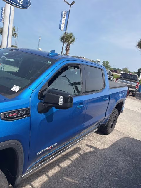 2022 Dynamic Blue Metallic GMC Sierra 1500 AT4X 4X4 Truck