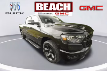 2019 Diamond Black Crystal Pearlcoat Ram 1500 Big Horn/Lone Star 4X4 Truck