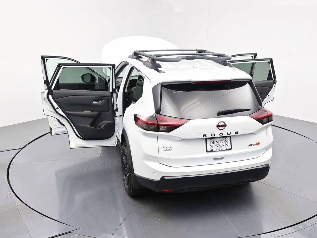 2025 Everest White Pearl Nissan Rogue Rock Creek AWD SUV