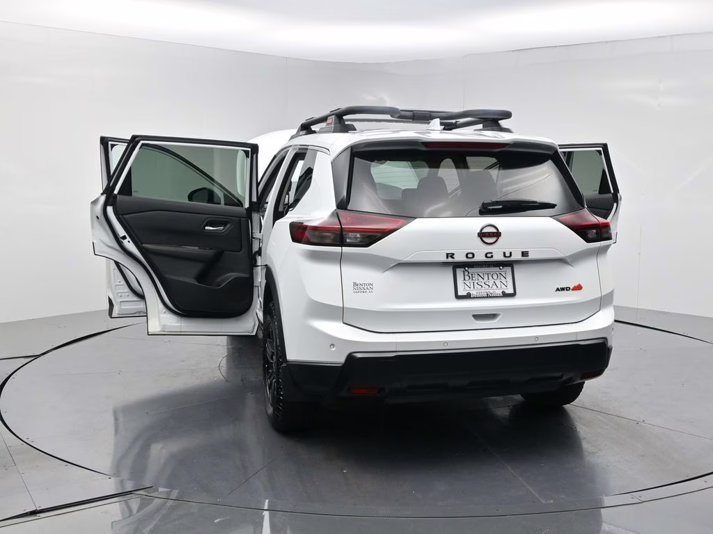 2025 Everest White Pearl Nissan Rogue Rock Creek AWD SUV