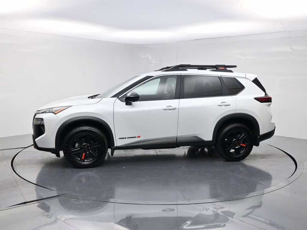 2025 Everest White Pearl Nissan Rogue Rock Creek AWD SUV