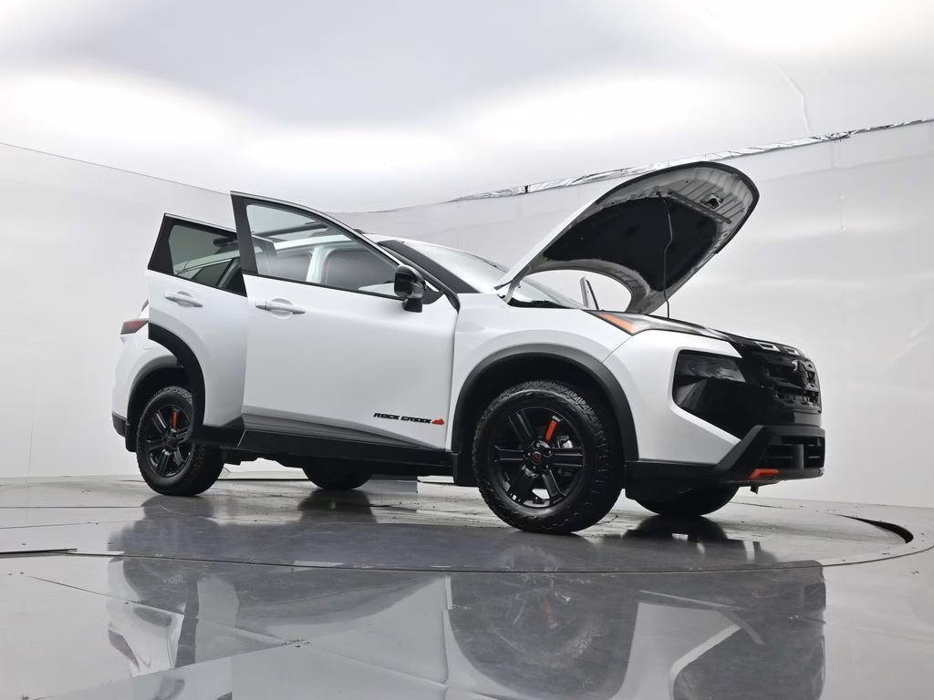 2025 Everest White Pearl Nissan Rogue Rock Creek AWD SUV