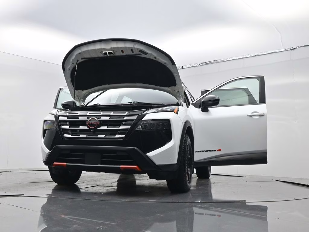 2025 Everest White Pearl Nissan Rogue Rock Creek AWD SUV