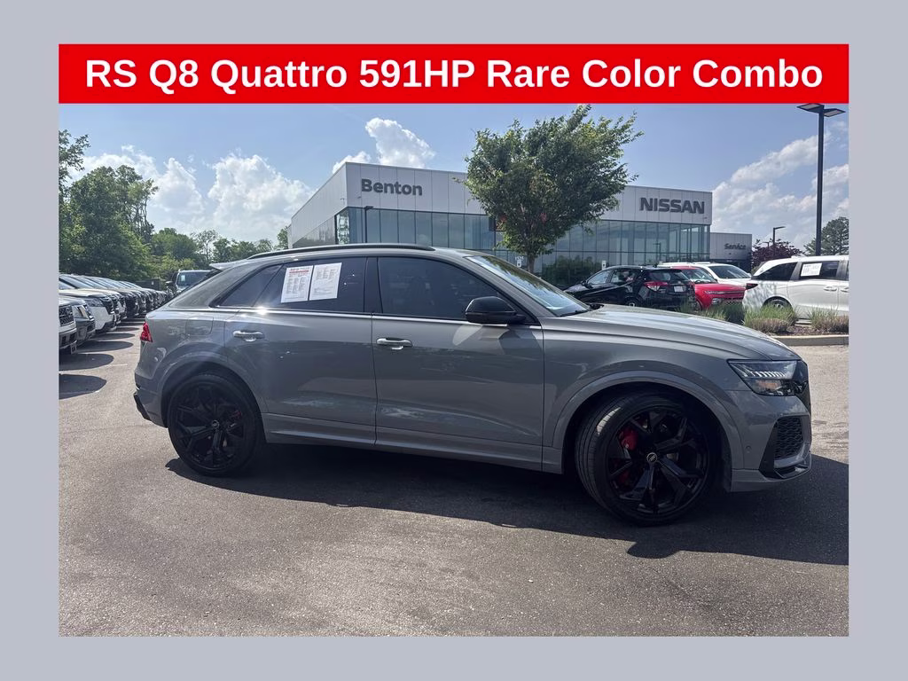 2022 Gray Audi RS Q8 4.0T AWD SUV