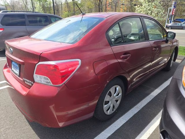 2012 Camellia Red Pearl Subaru Impreza 2.0i AWD Sedan