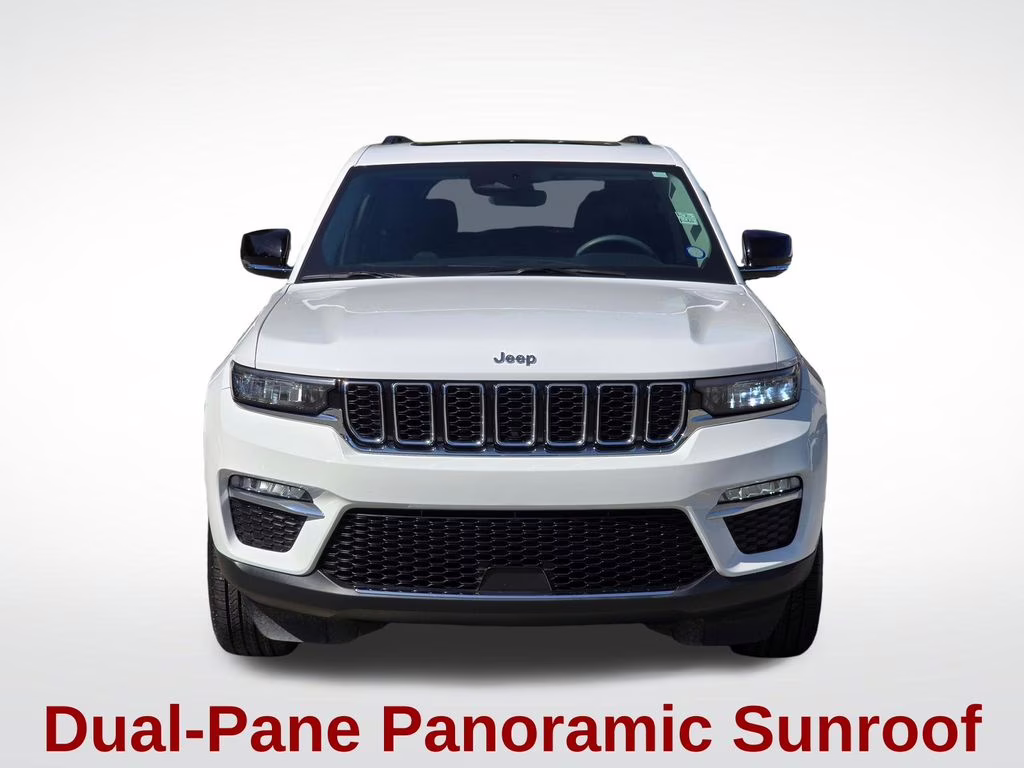 2023 Bright White Clearcoat Jeep Grand Cherokee Limited 4X4 SUV