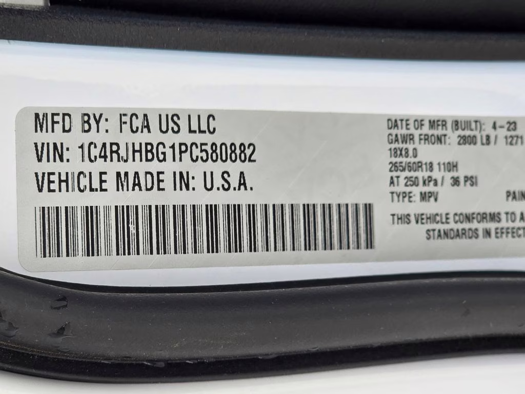 2023 Bright White Clearcoat Jeep Grand Cherokee Limited 4X4 SUV