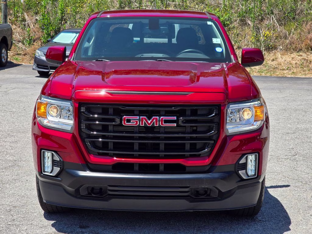 2021 Cayenne Red Tintcoat GMC Canyon Elevation 4X4 Truck