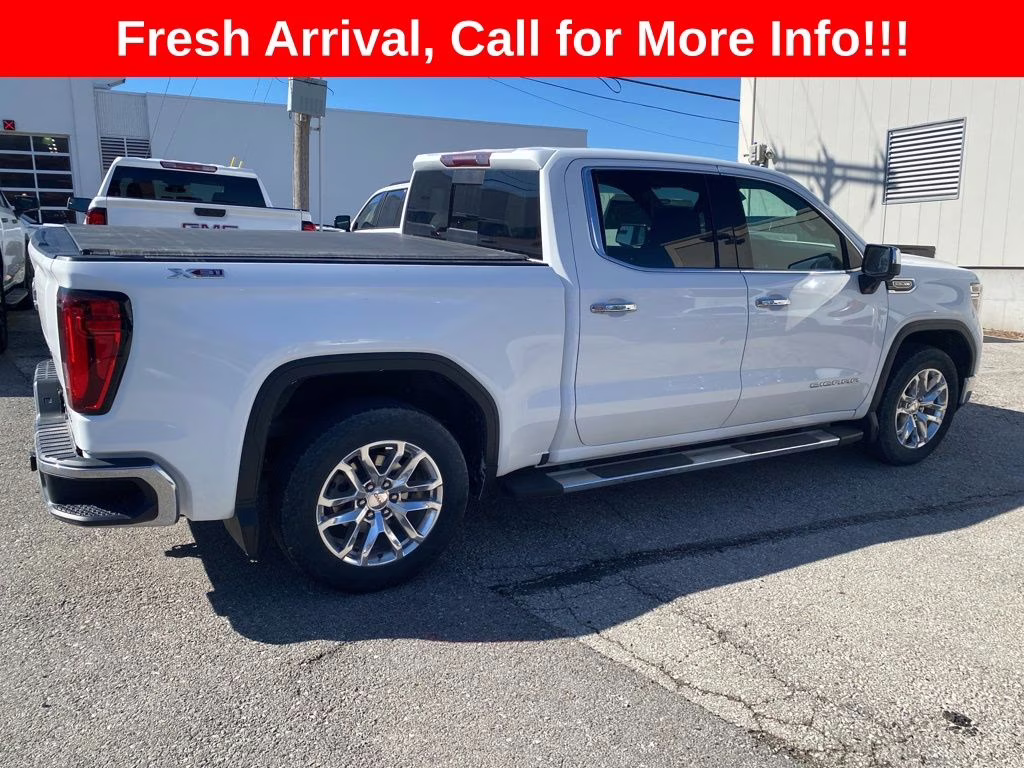 2020 Summit White GMC Sierra 1500 SLT 4X4 Truck