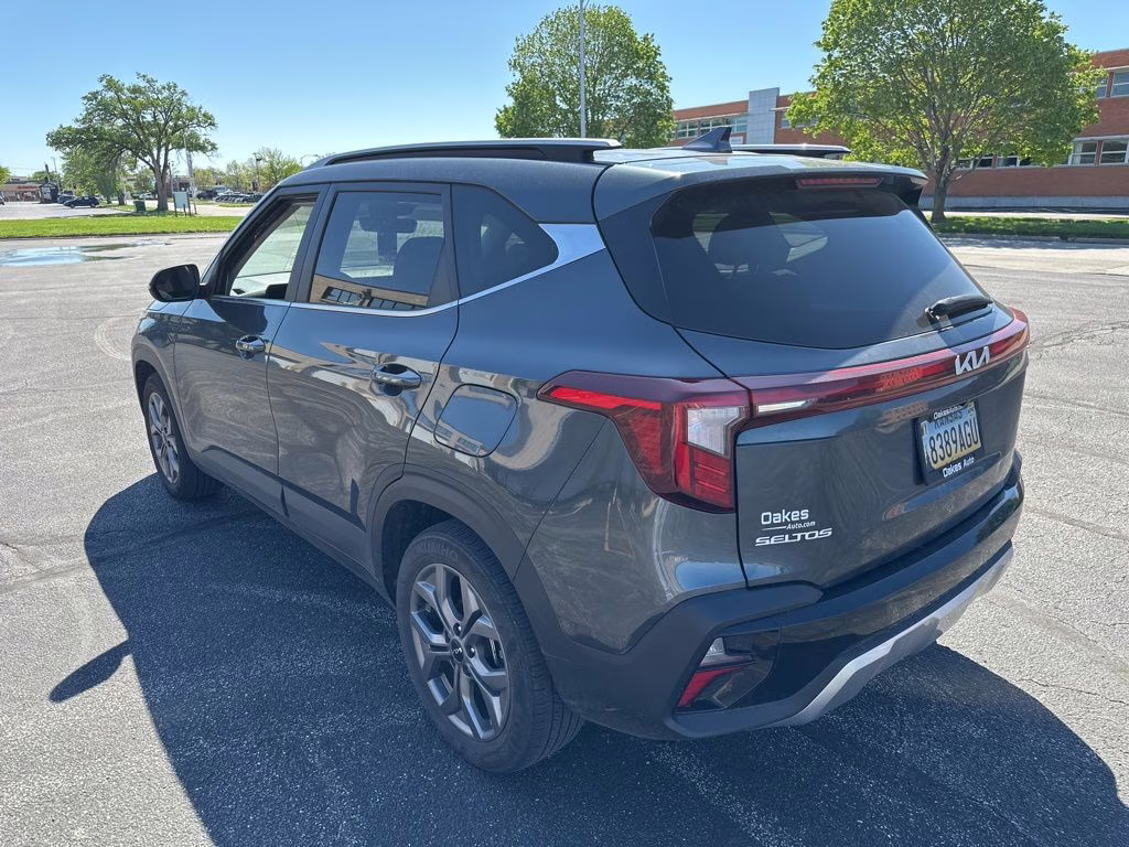 2024 Gravity Gray Kia Seltos S FWD SUV