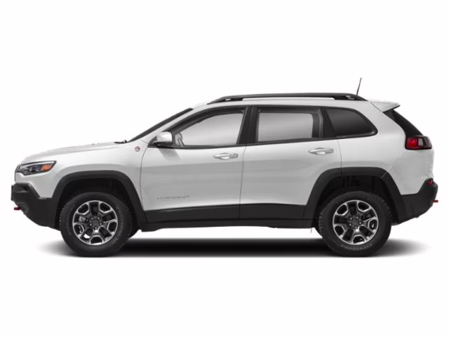 2019 Bright White Clearcoat Jeep Cherokee Trailhawk 4X4 SUV