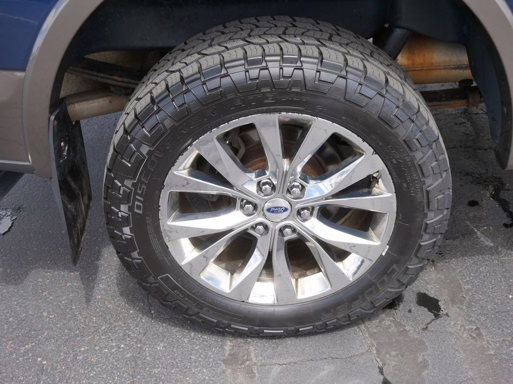 2016 Blue Jeans Metallic Ford F-150 Lariat 4X4 Truck
