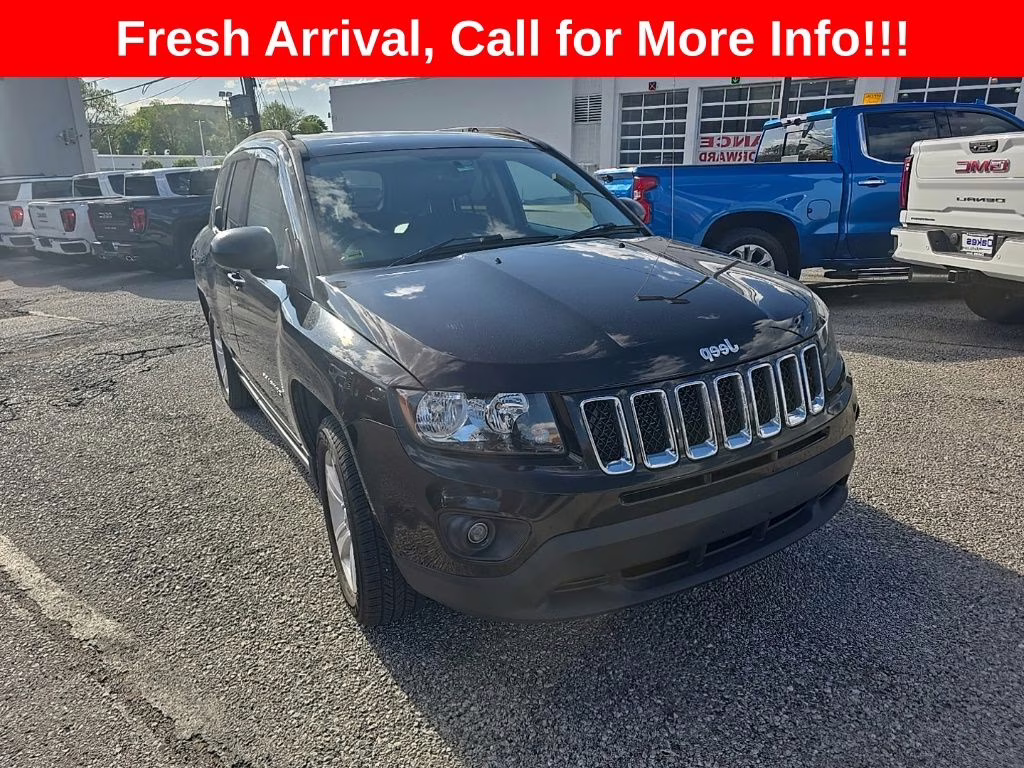 2015 Black Clearcoat Jeep Compass Sport FWD SUV