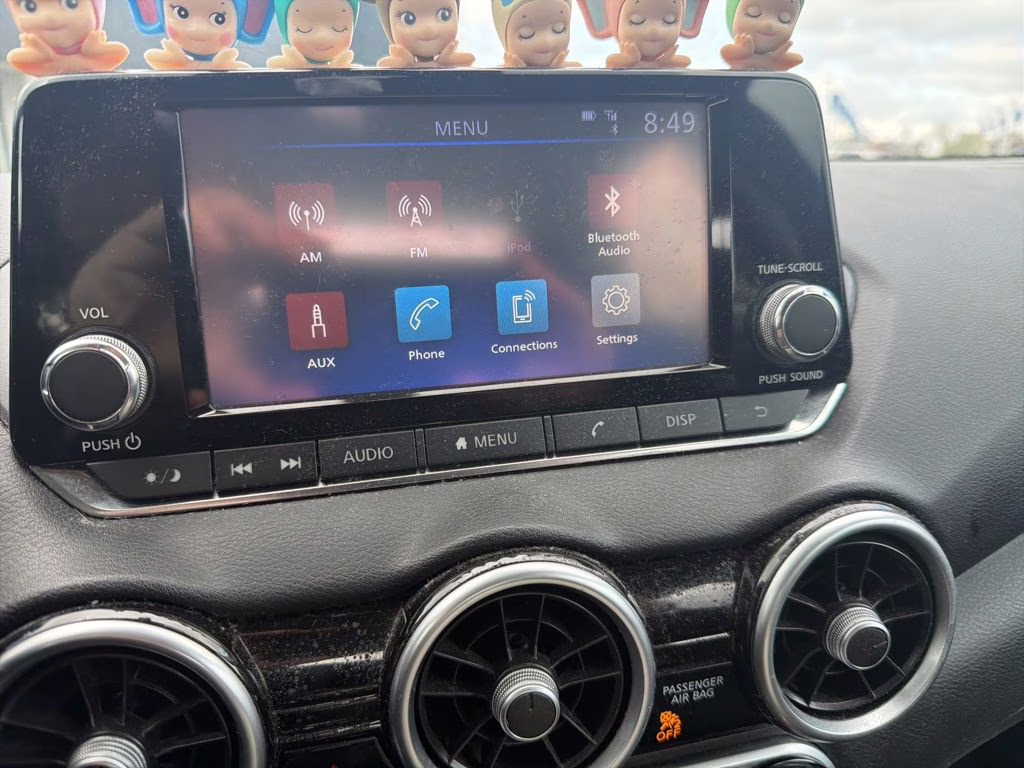 2021 Super Black Nissan Sentra S FWD Sedan