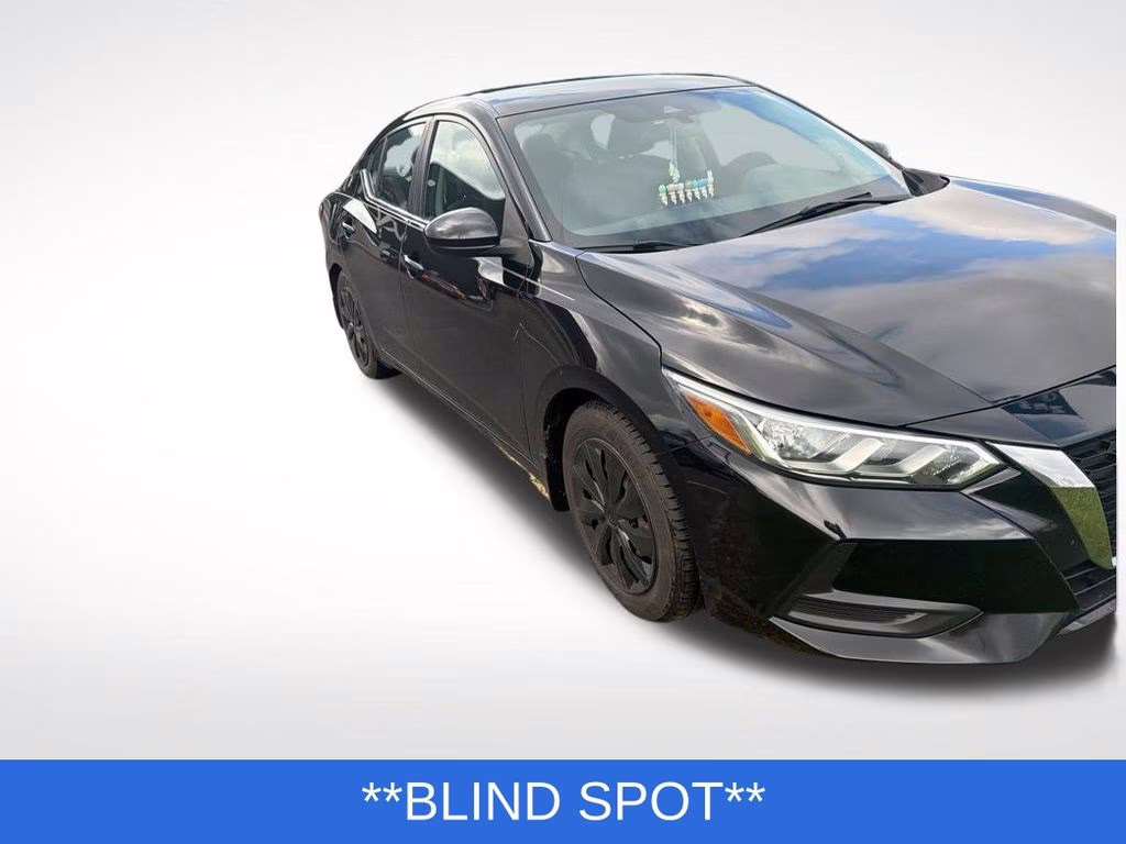 2021 Super Black Nissan Sentra S FWD Sedan
