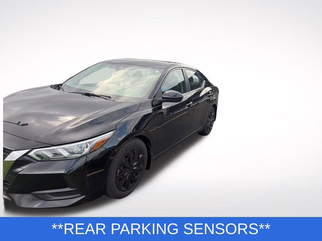 2021 Super Black Nissan Sentra S FWD Sedan