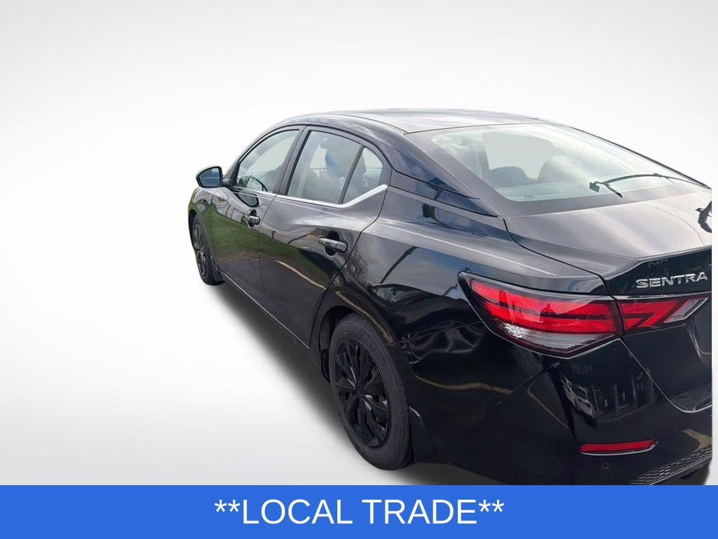 2021 Super Black Nissan Sentra S FWD Sedan
