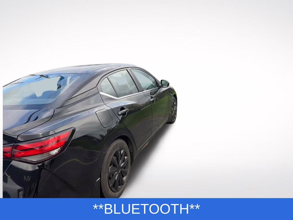 2021 Super Black Nissan Sentra S FWD Sedan