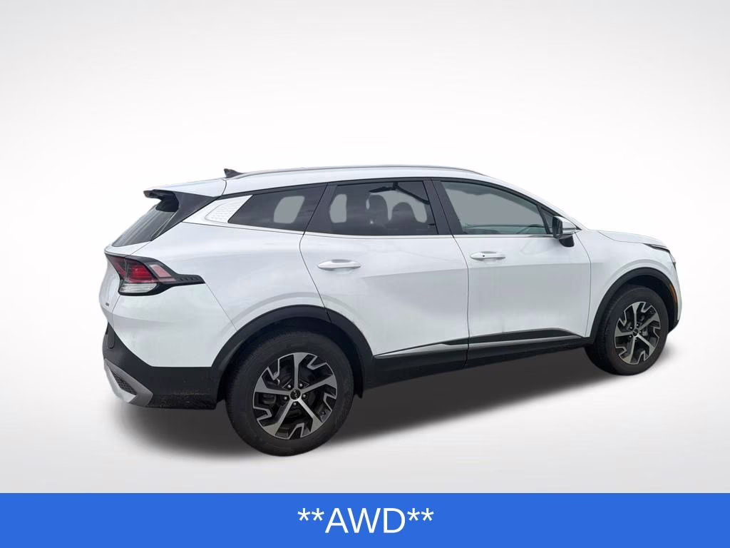 2023 Glacial White Pearl Kia Sportage EX AWD SUV