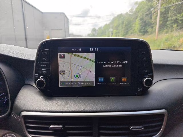 2019 Dazzling White Hyundai Tucson Ultimate FWD SUV