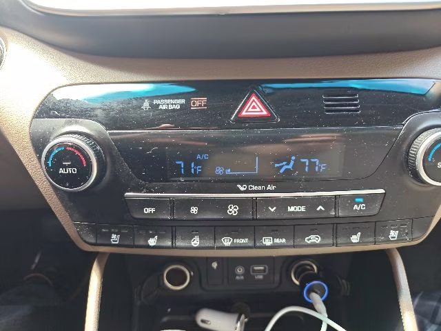 2019 Dazzling White Hyundai Tucson Ultimate FWD SUV