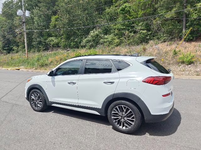 2019 Dazzling White Hyundai Tucson Ultimate FWD SUV