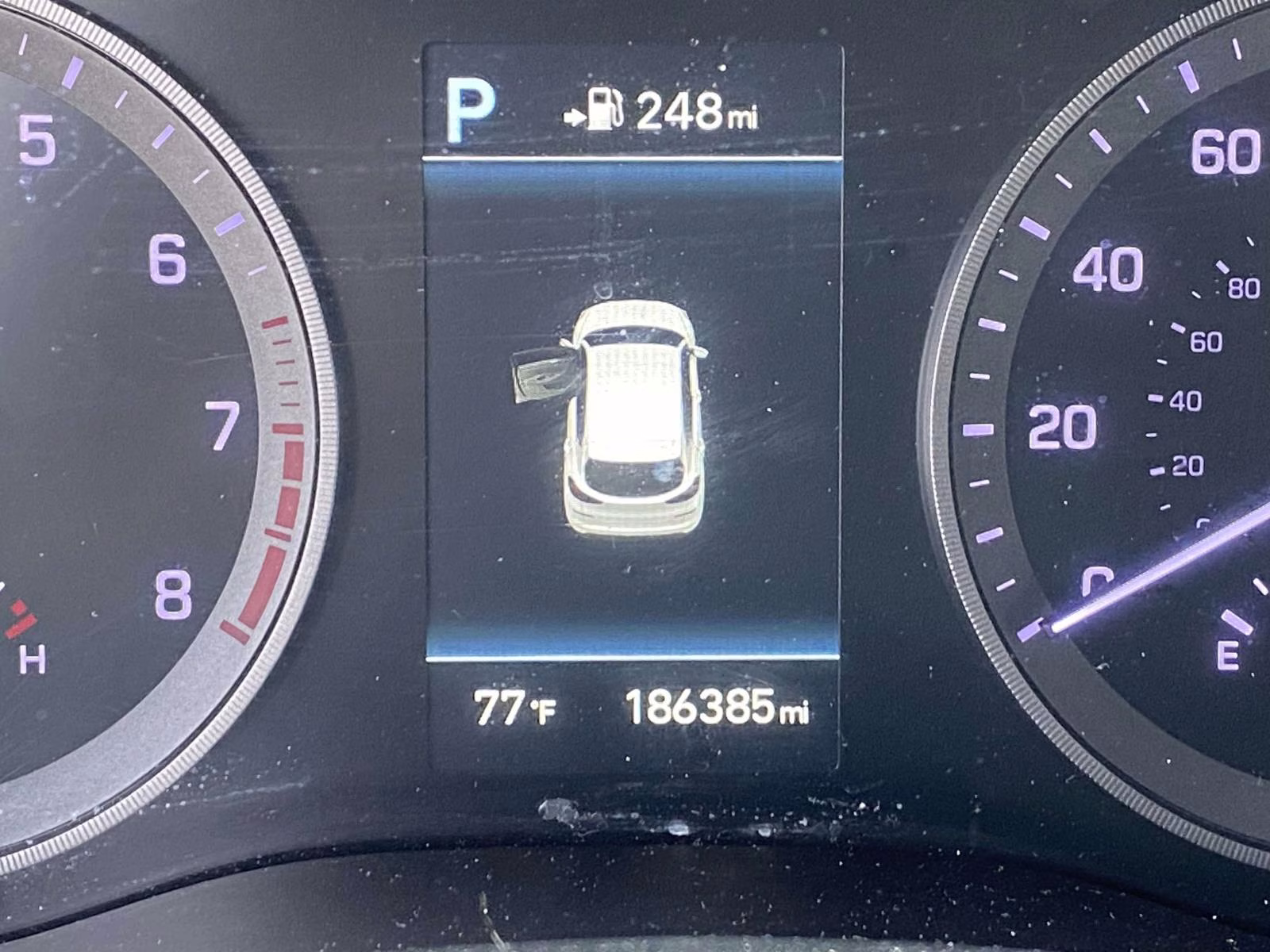 2019 Dazzling White Hyundai Tucson Ultimate FWD SUV