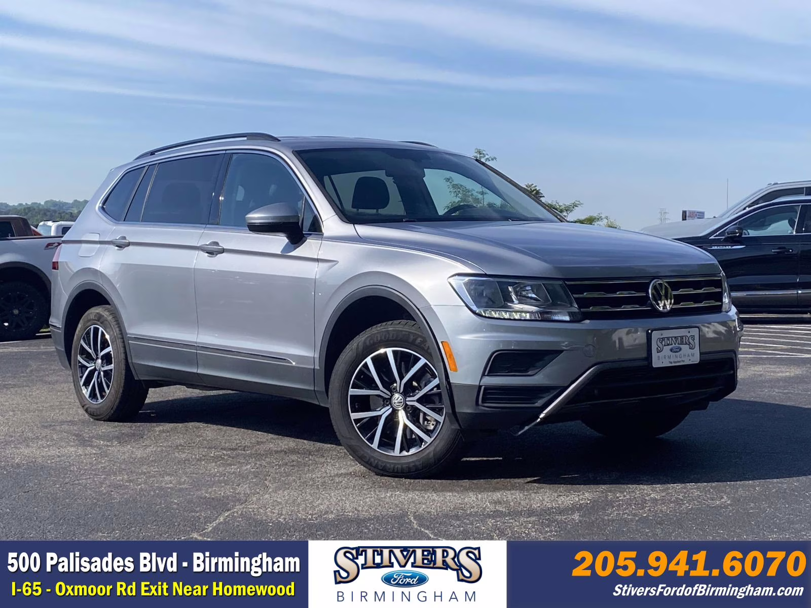 2021 Pyrite Silver Metallic Volkswagen Tiguan 2.0T SE AWD SUV