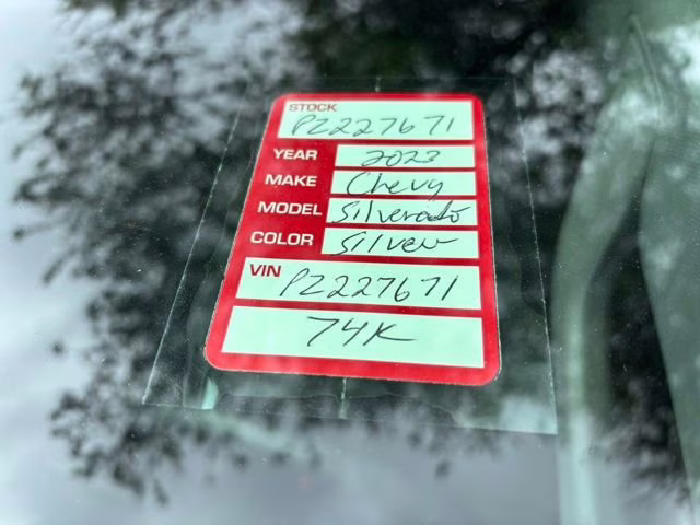 2023 Sterling Gray Metallic Chevrolet Silverado 1500 LT RWD Truck