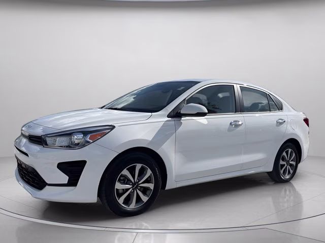 2023 Clear White Kia Rio S FWD Sedan