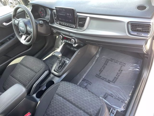2023 Clear White Kia Rio S FWD Sedan