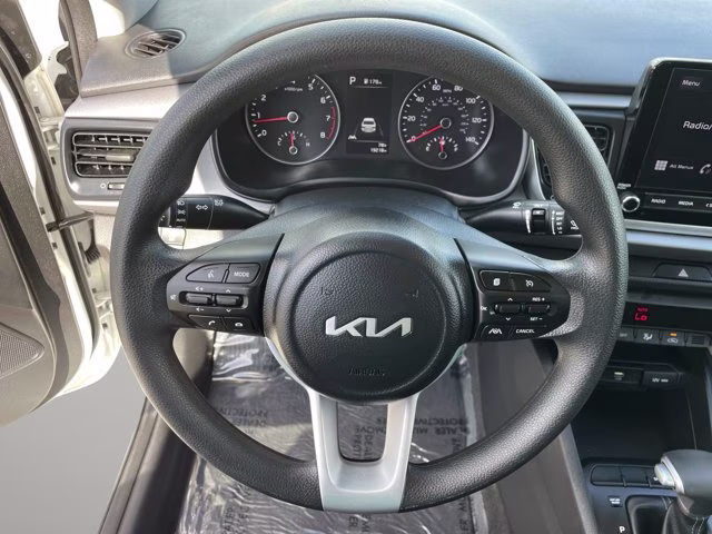 2023 Clear White Kia Rio S FWD Sedan