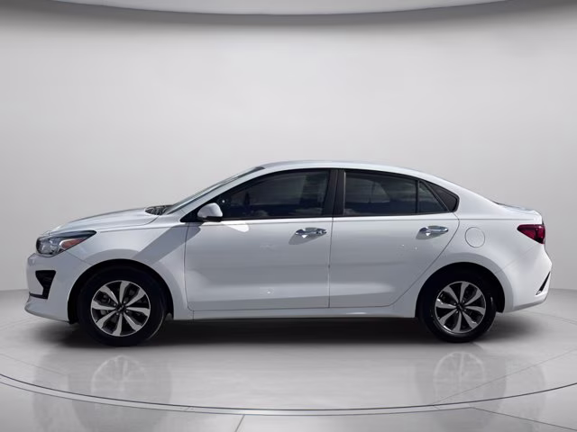2023 Clear White Kia Rio S FWD Sedan