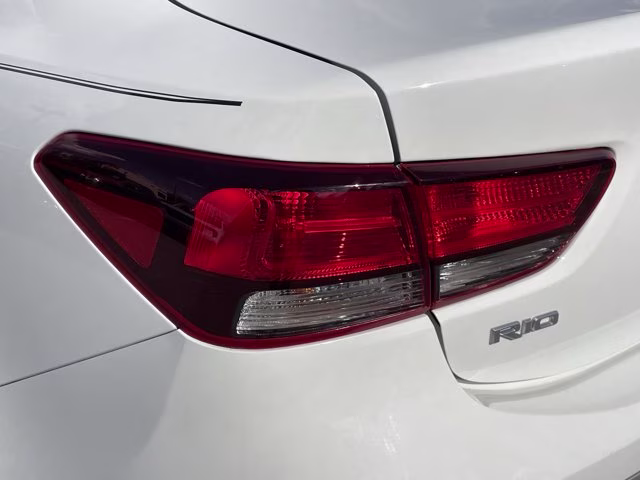 2023 Clear White Kia Rio S FWD Sedan