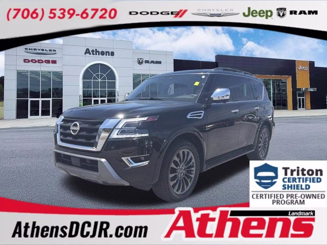 2023 Super Black Nissan Armada Platinum RWD SUV