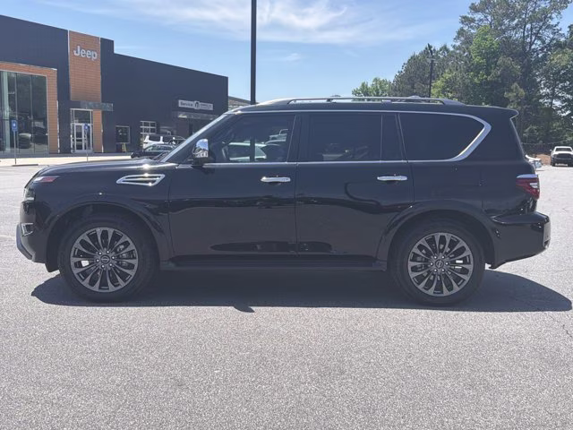 2023 Super Black Nissan Armada Platinum RWD SUV