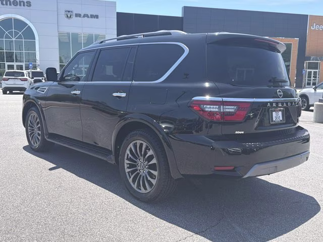 2023 Super Black Nissan Armada Platinum RWD SUV