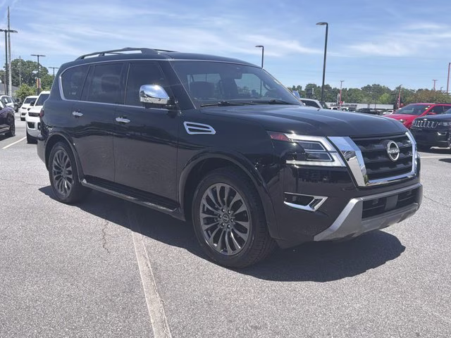 2023 Super Black Nissan Armada Platinum RWD SUV